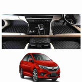 7D Floor mats For Honda City 2017 to 2020
